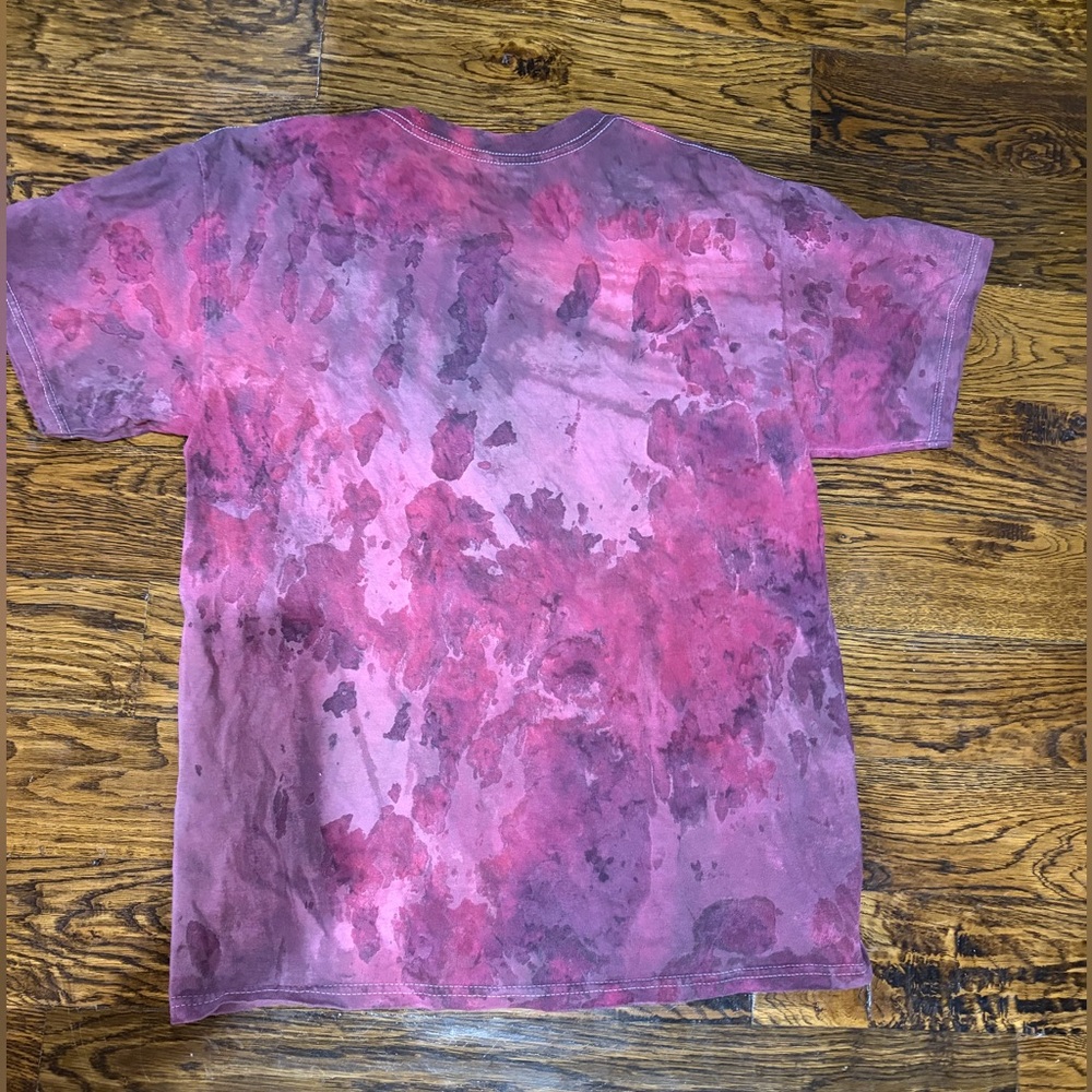 Fall Out Boy Graphic Tee - Maroon Tie-Dye - Picture 2 of 3